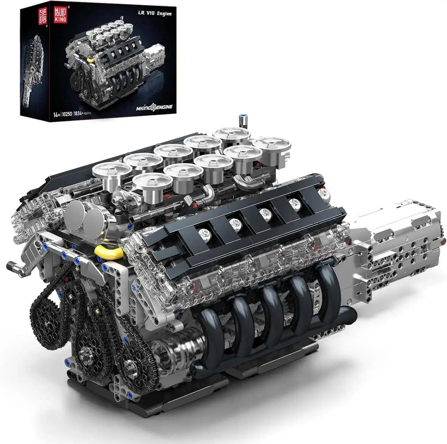 Lego Compatible Working V10 Engine Kit Pistons - ToylandEU™