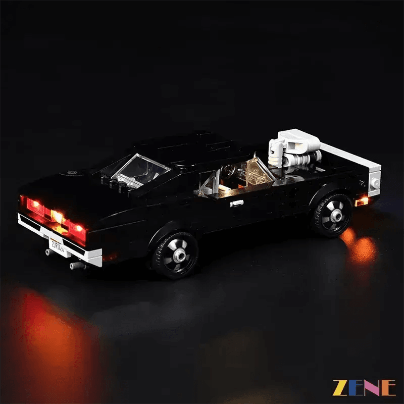 Lego Dodge Charger Lighting Kit Easy Install Steps - ToylandEU™