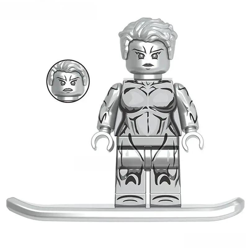 Lego Minifigure Silver Surfer Marvel Display Ready - ToylandEU™