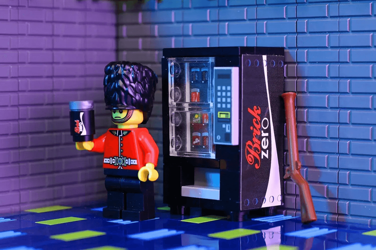 Lego Soda Vending Machine Custom Printed Can Display - ToylandEU™