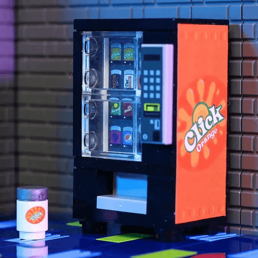 Lego Soda Vending Machine For City Displays Custom Can - ToylandEU™