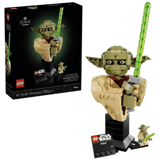 Lego Star Wars Yoda Bust Highly Detailed Display Model - ToylandEU™