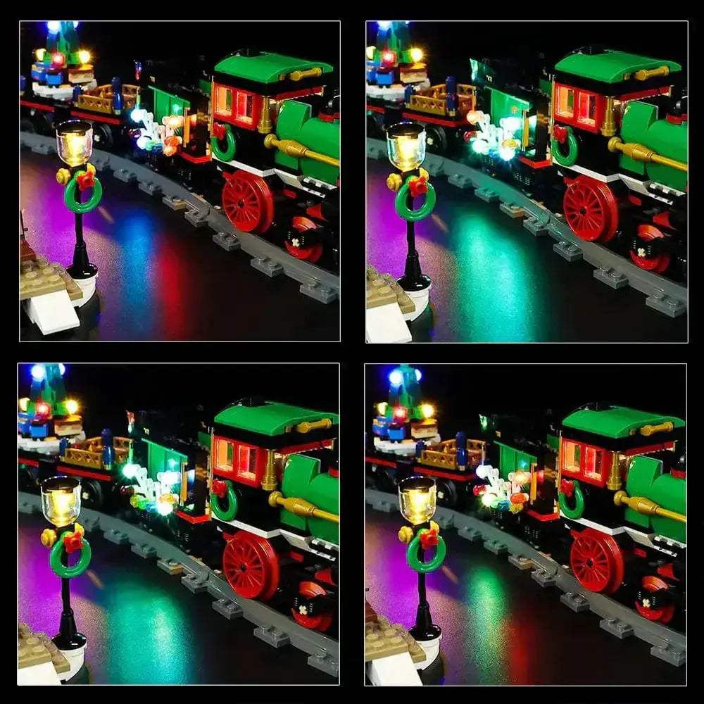 Lego Winter Holiday Train Light Kit Realistic Glow Edition - ToylandEU™