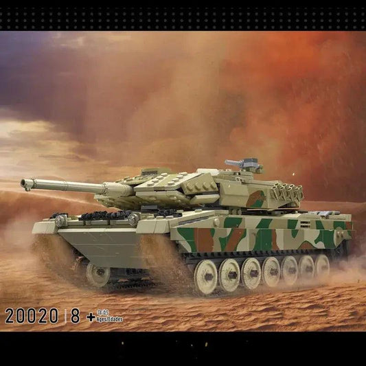 Leopard 2 Tank Building Blocks Set App Controlled Toy - ToylandEU™