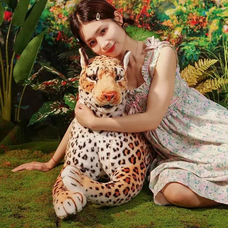 Leopard Plush Toy Giant 170cm Lifelike For Kids - ToylandEU™