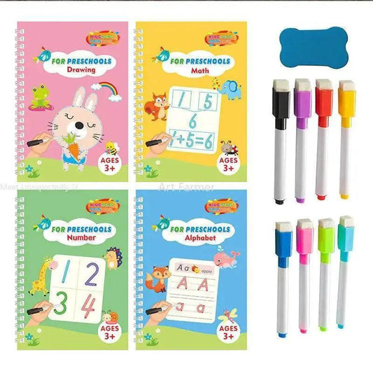 Lettering Calligraphy Set Montessori Erasable Tracing - ToylandEU™