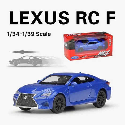 Lexus RC F Diecast Car 1/36 Pull Back Collectible Gift - ToylandEU