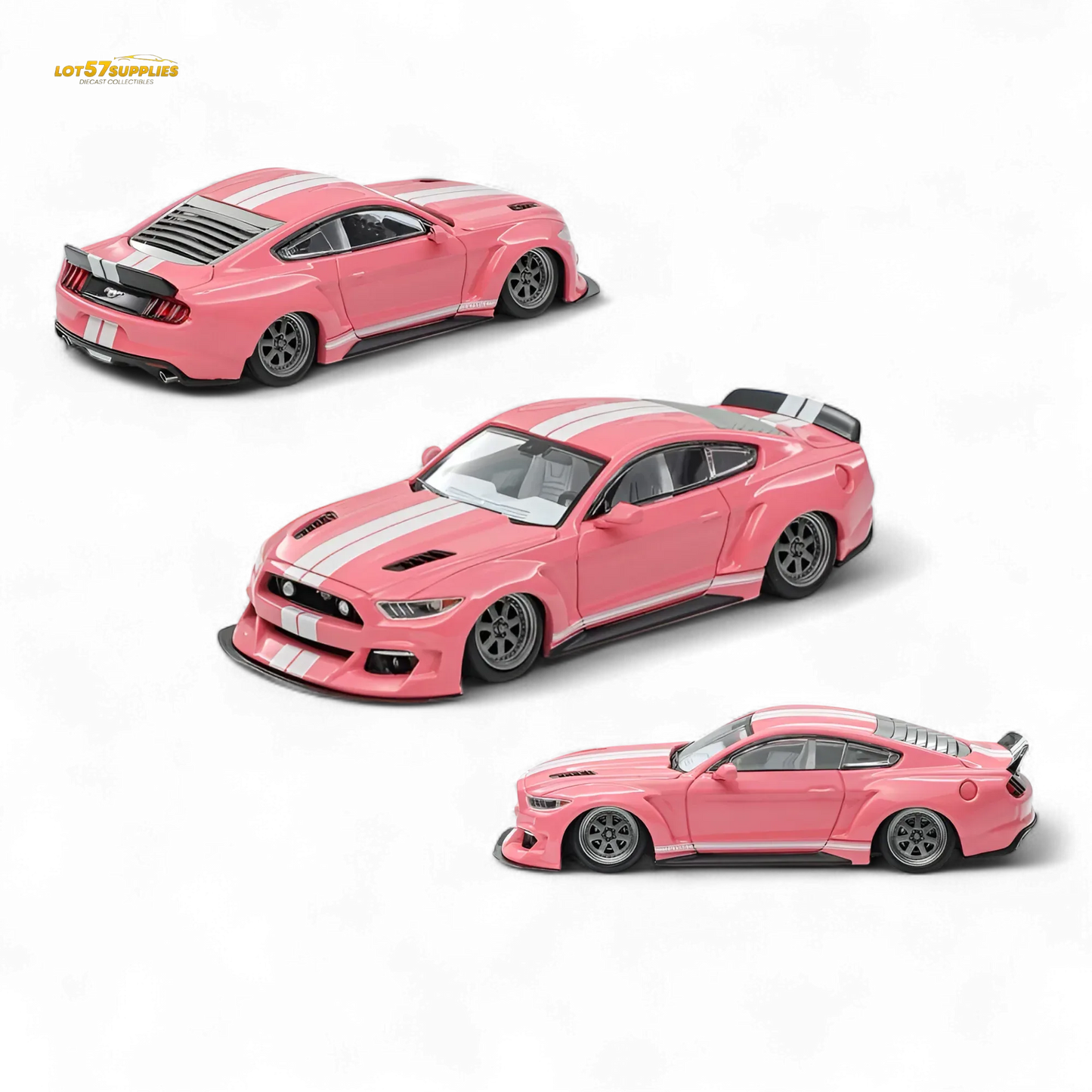 Liberty 64 Mustang Premium Widebody Diecast Kit 1to64 - ToylandEU