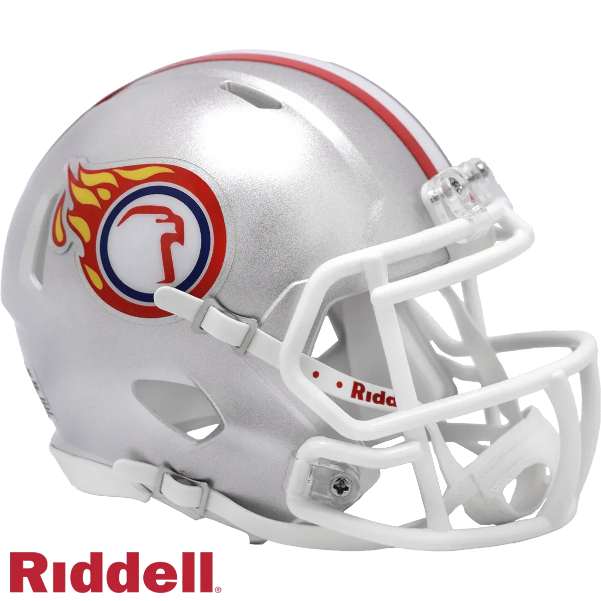 Liberty Flames Riddell Mini Speed Helmet Silver Eagle - ToylandEU™
