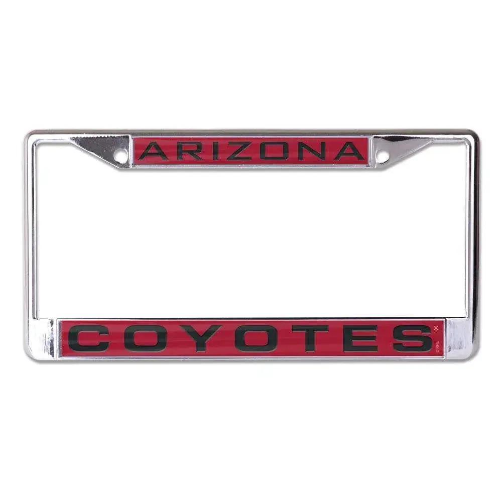 Arizona Coyotes Inlaid Style Chrome License Plate Frame - ToylandEU™