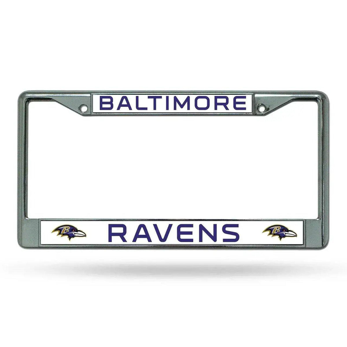 Baltimore Ravens Chrome License Plate Frame With Team Logo - ToylandEU™