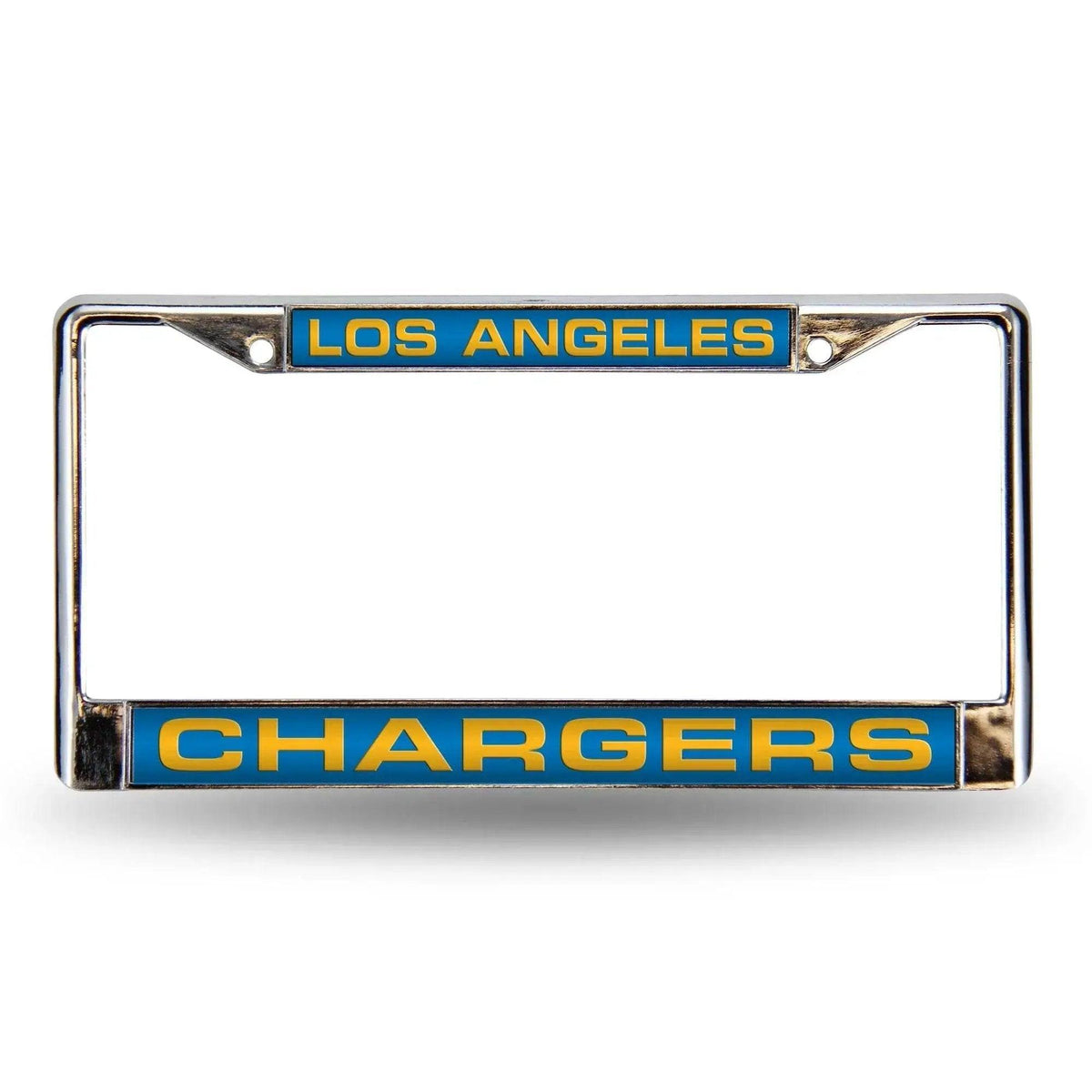 Los Angeles Chargers License Plate Frame Chrome Laser Cut - ToylandEU™
