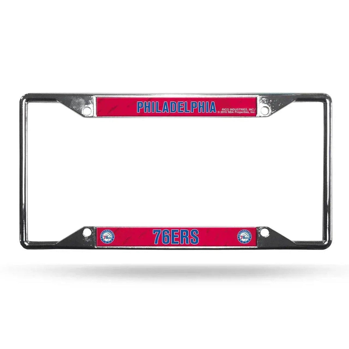 Philadelphia 76ers Chrome License Plate Frame EZ View - ToylandEU™