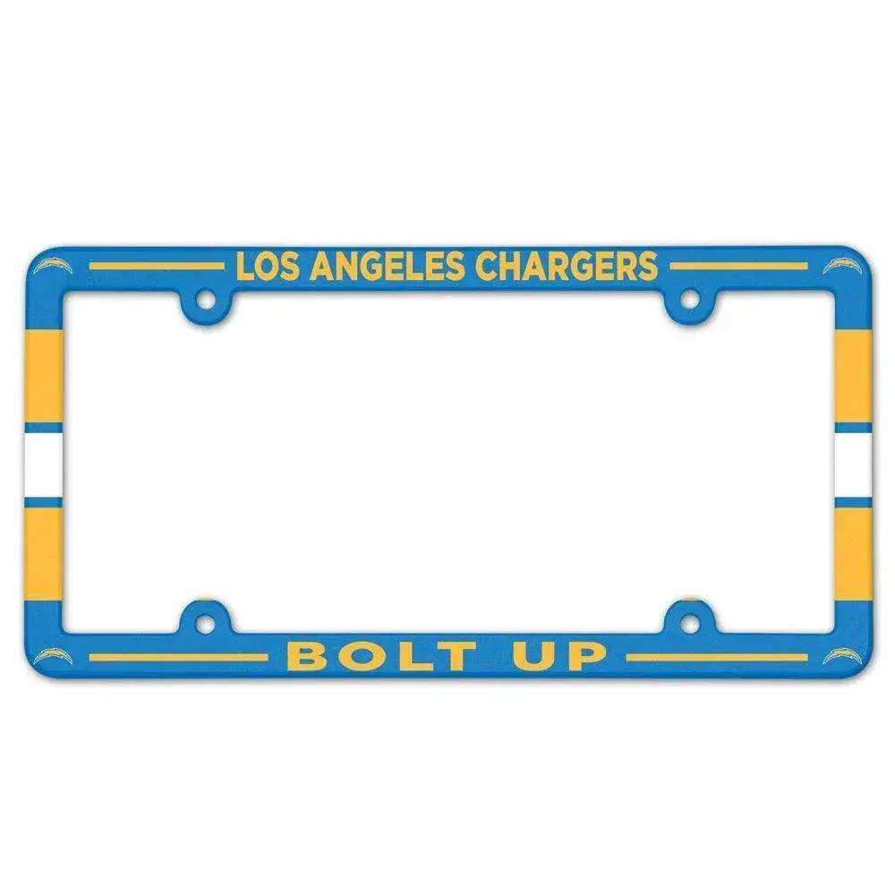 Los Angeles Chargers Full Color Plastic License Plate Frame - ToylandEU™