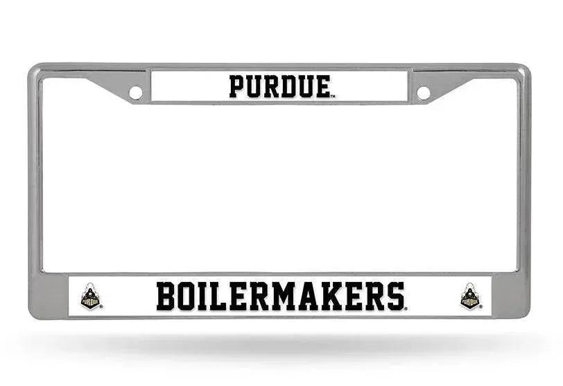 Purdue Boilermakers Chrome License Plate Frame Team Logo - ToylandEU™
