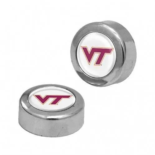 Virginia Tech Hokies Domed Screw Caps License Plate Frame - ToylandEU™