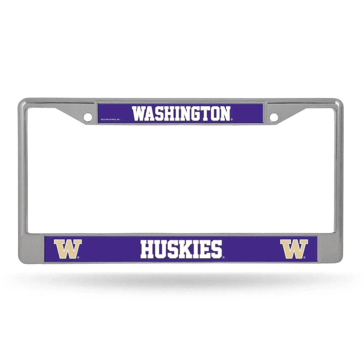 Washington Huskies Chrome License Plate Frame With Logo - ToylandEU™
