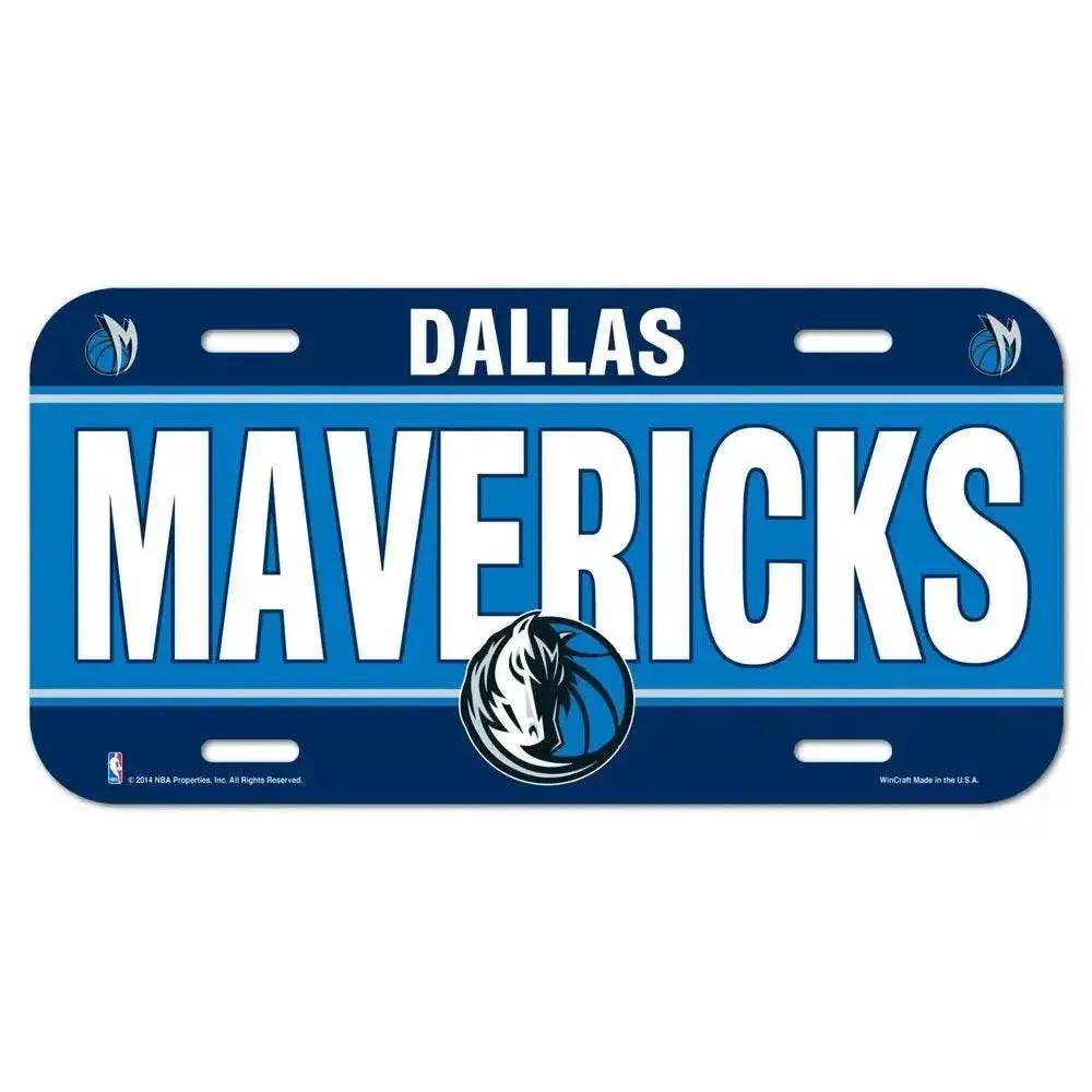 Dallas Mavericks License Plate Plastic - ToylandEU™