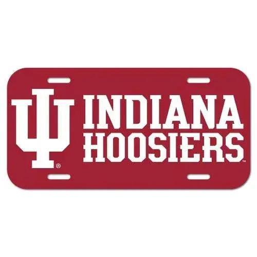 Indiana Hoosiers License Plate Plastic Officially Licensed - ToylandEU™