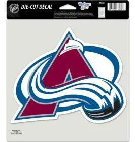 Licensed Colorado Avalanche Die Cut Decal 8x8 Color Vinyl - ToylandEU™
