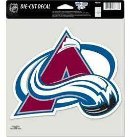 Licensed Colorado Avalanche Die Cut Decal 8x8 Color Vinyl - ToylandEU