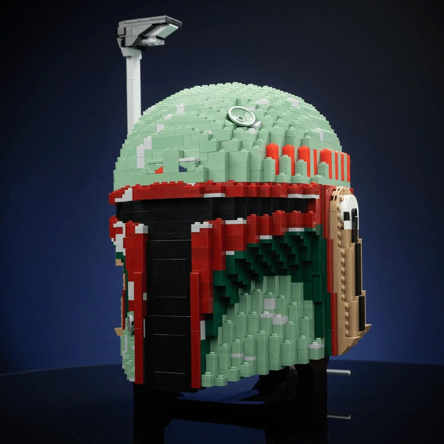 Life Size Boba Fett LEGO Helmet Collector Display - ToylandEU™