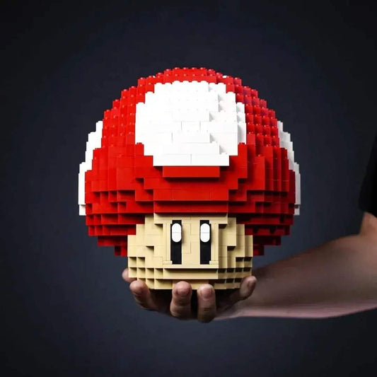 LEGO Red Mushroom Life Sized Display Model For Collectors - ToylandEU