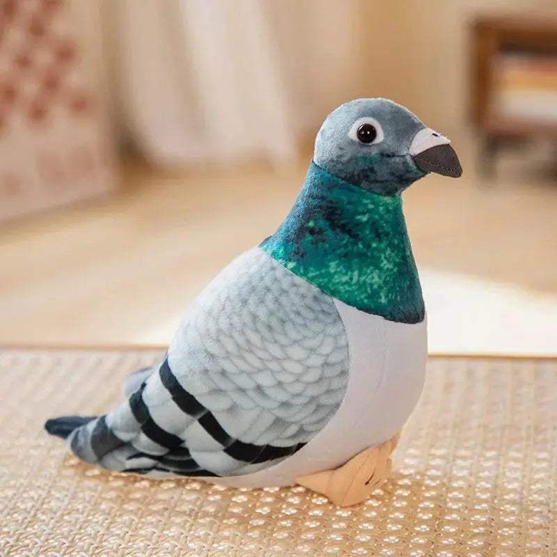 Lifelike 20cm Pigeon And Magpie Plush Toy For Home Decor - ToylandEU