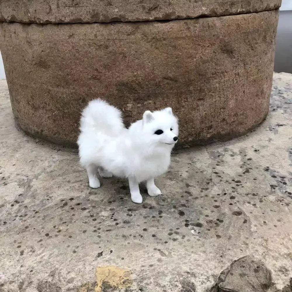 Lifelike Husky Plush Toy for Realistic Home Decor and Gift - ToylandEU