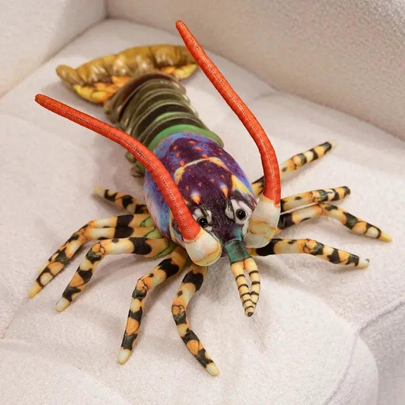 Lifelike Lobster Plush Throw Pillow For Home Decor Gift - ToylandEU™