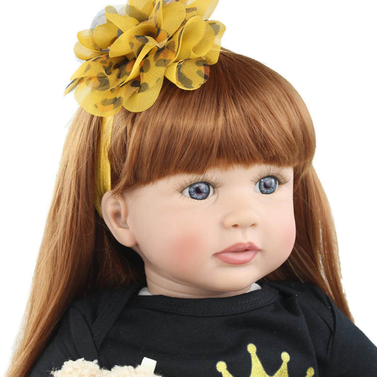Lifelike Reborn Baby Doll 60 Cm Size For Girls Gift - ToylandEU