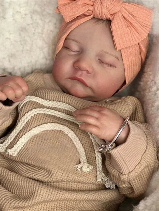 Lifelike Reborn Baby Doll Handmade 3D Painted Skin Gift - ToylandEU