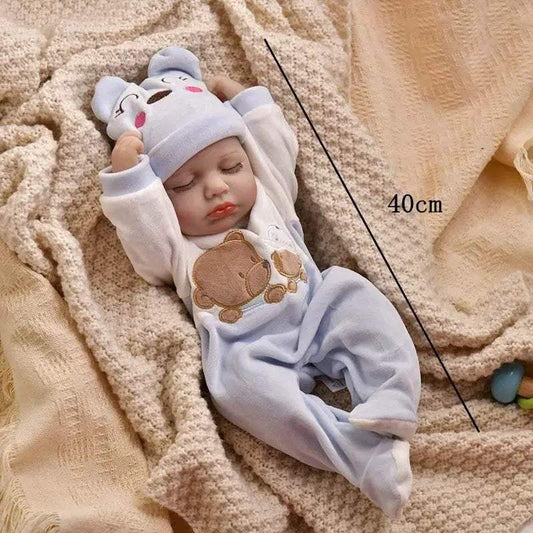 Lifelike Vinyl Reborn Baby Doll 40cm Doll Toyland EU - ToylandEU™