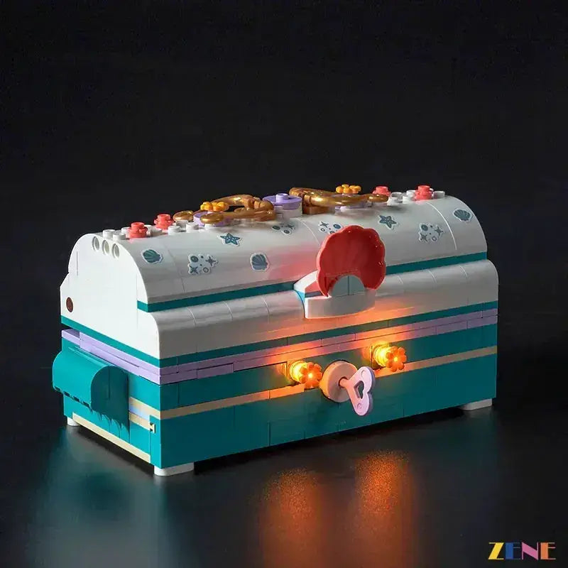 MOC LEGO Light Kit For Ariel Treasure Chest 43229 Adds Dazzle - ToylandEU