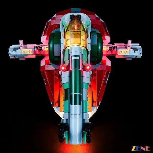 MOC LEGO Light Kit For Boba Fett Starship 75312 Easy Install - ToylandEU