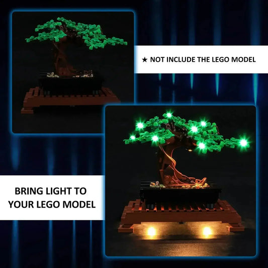 MOC LEGO Bonsai Tree Light Kit For 10281 Easy Assembly - ToylandEU