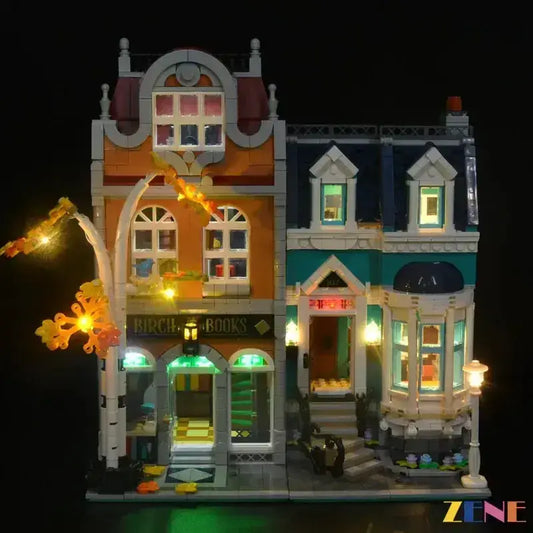 MOC LEGO Bookshop Light Kit For 10270 With Easy Install Guide - ToylandEU
