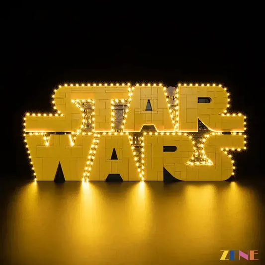Light Kit for LEGO Brick-Built Star Wars Logo #75407 - ToylandEU