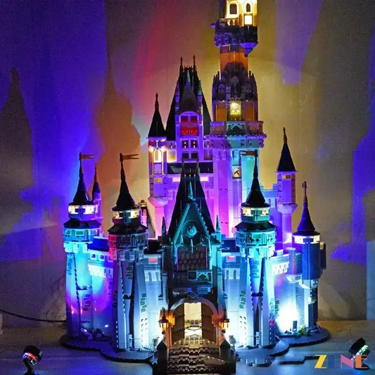 MOC LEGO Cinderella Castle Light Kit For A Magical Display - ToylandEU