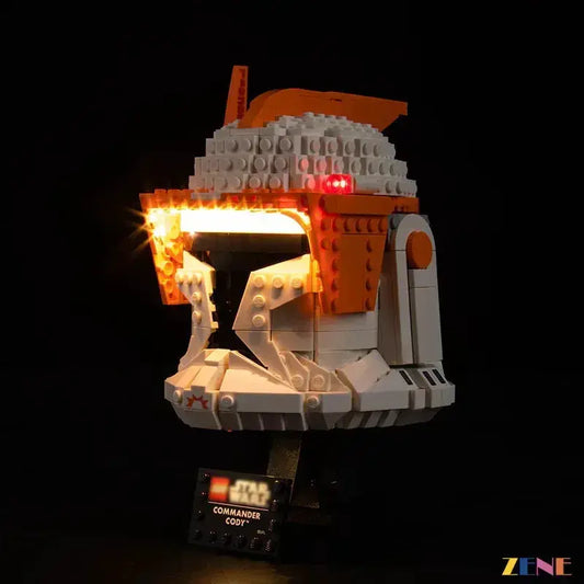 MOC LEGO Commander Cody Helmet Light Kit For 75350 Set - ToylandEU