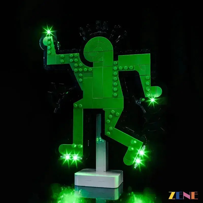 Light Kit for LEGO Dancing Figures #31216 Art Keith Haring - ToylandEU