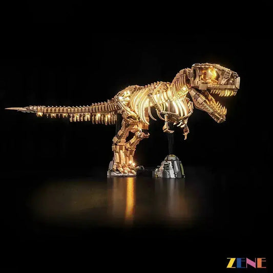 MOC LEGO T Rex Light Kit For Dinosaur Fossils 76968 Glow - ToylandEU