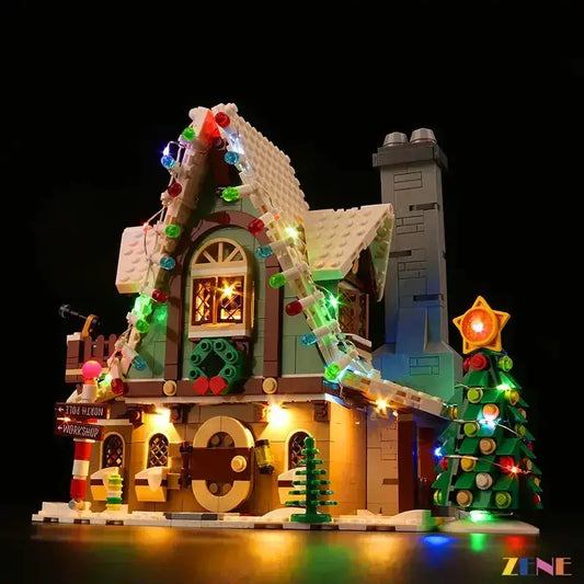 MOC Lego Elf Club House Light Kit Easy Install For Sets - ToylandEU