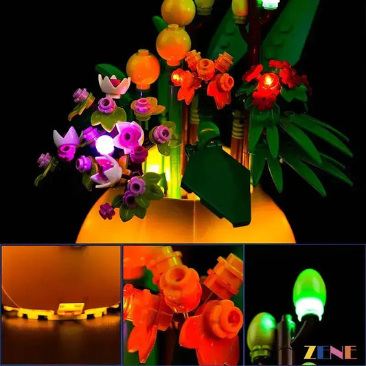 MOC Lego Flowerpot Light Kit For Brighter Display 40588 - ToylandEU