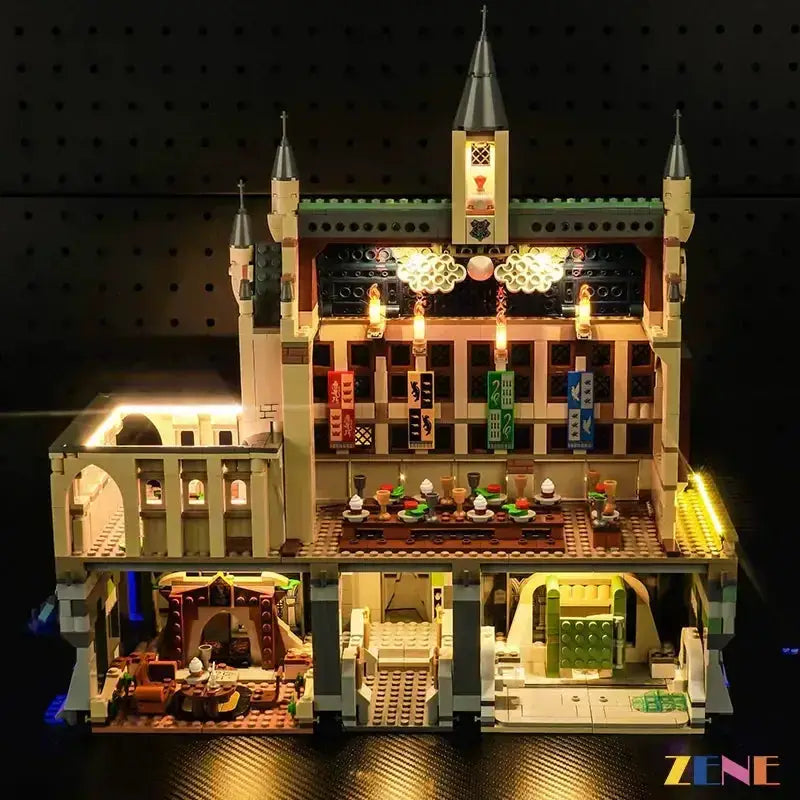 MOC Hogwarts Castle LEGO Light Kit For The Great Hall Illumination - ToylandEU