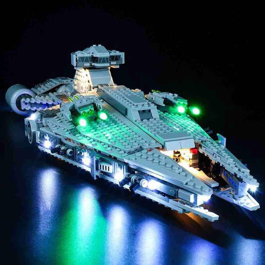 MOC Lego Imperial Light Cruiser Light Kit 75315 Easy Hidden Wiring - ToylandEU