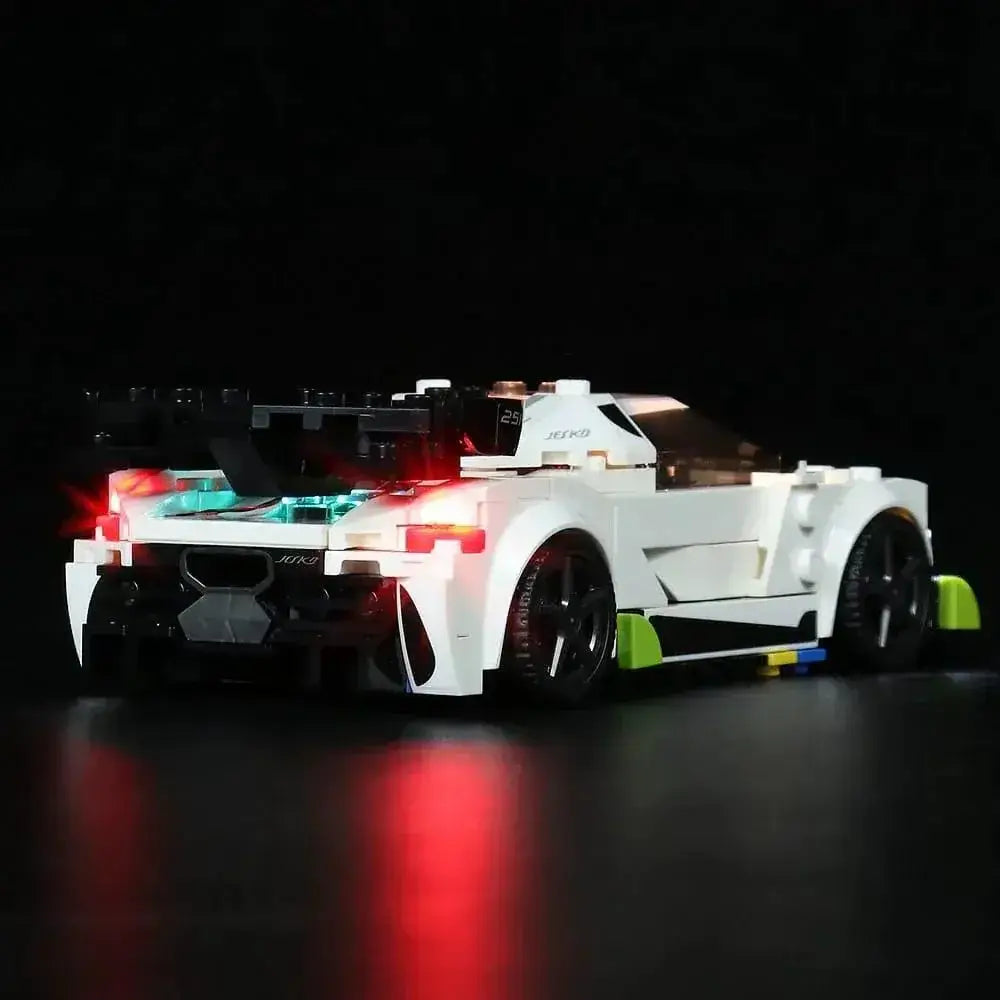 MOC Koenigsegg Jesko LEGO Light Kit with Easy Led Illumination - ToylandEU