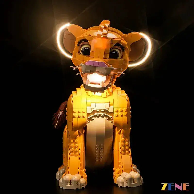 MOC Light Kit for LEGO Lion King Young Simba #43247 - ToylandEU