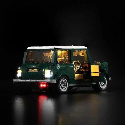 MOC LEGO Mini Cooper Light Kit Easy Install No Soldering - ToylandEU