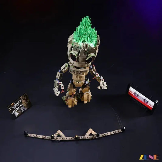 MOC LEGO Marvel Groot #76217 Light Kit - ToylandEU